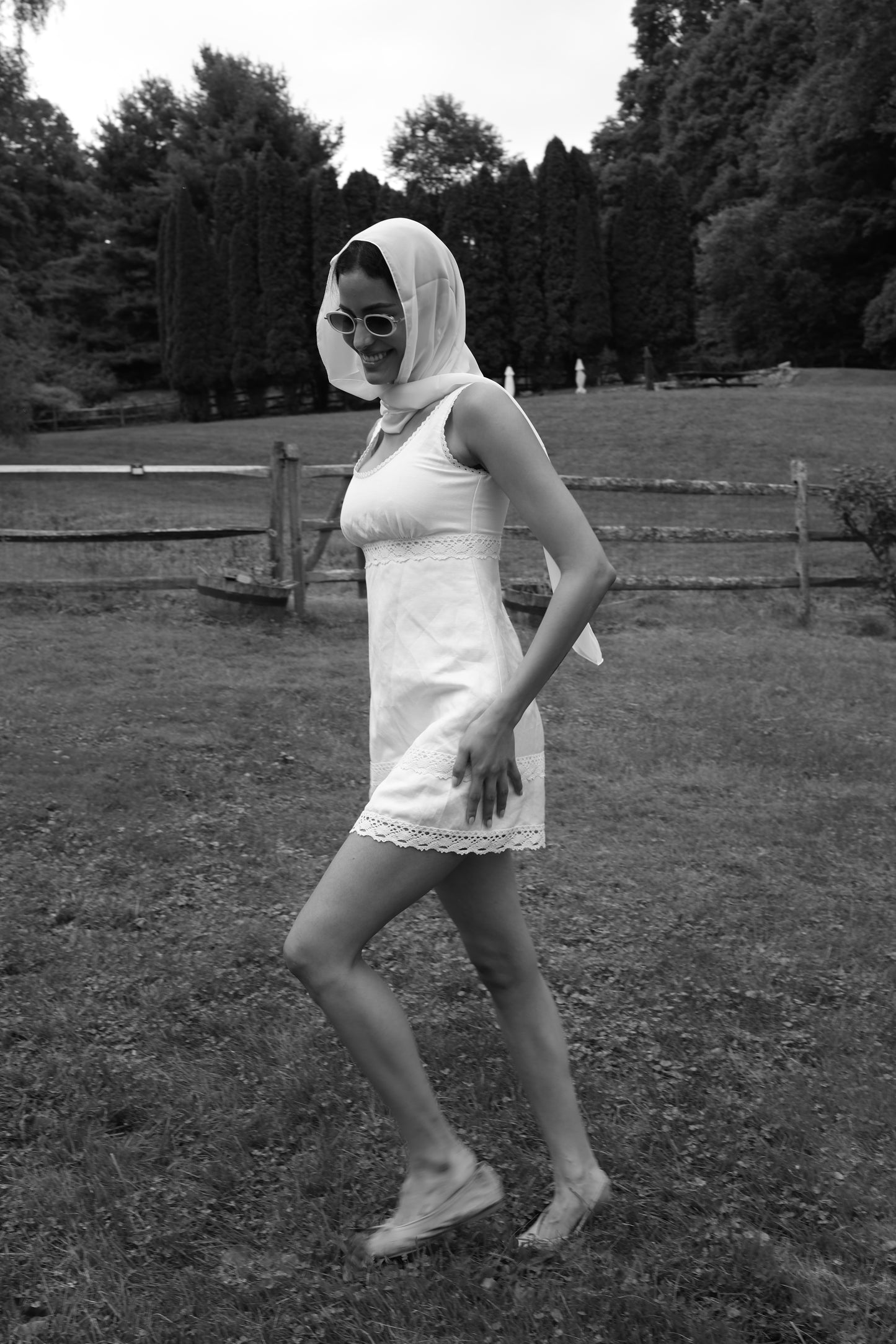 Bardot Dress White