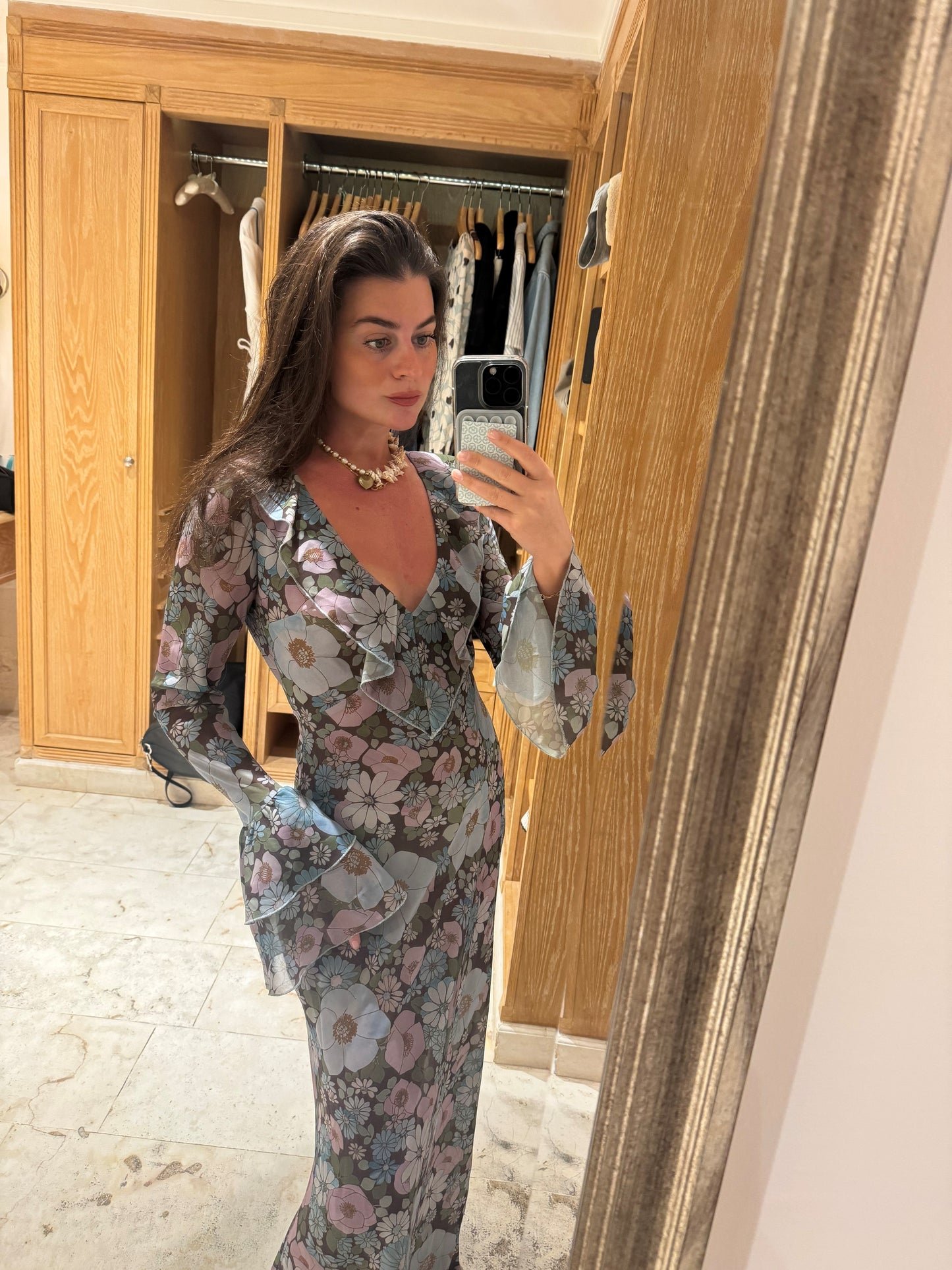 Shellona Dress Vintage Floral
