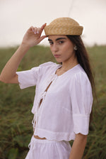 Scalloped Top White - Sister NY