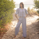 Portofino Pant Blue Stripe - Sister NY