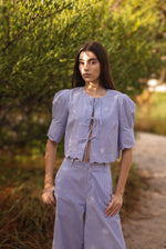 Portofino Pant Blue Stripe - Sister NY
