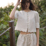 Scalloped Top Polka Dot - Sister NY