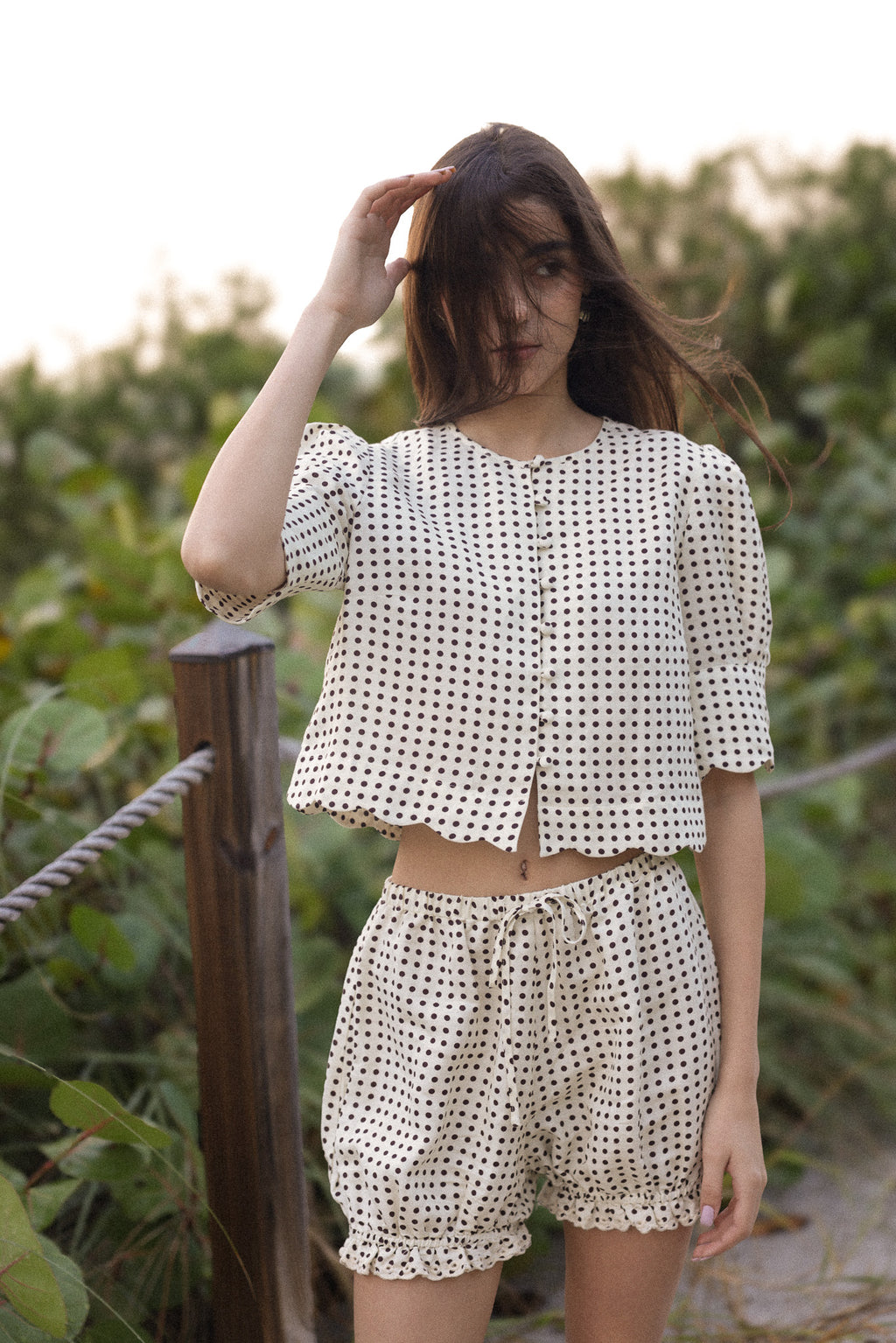 Scalloped Top Polka Dot - Sister Swim