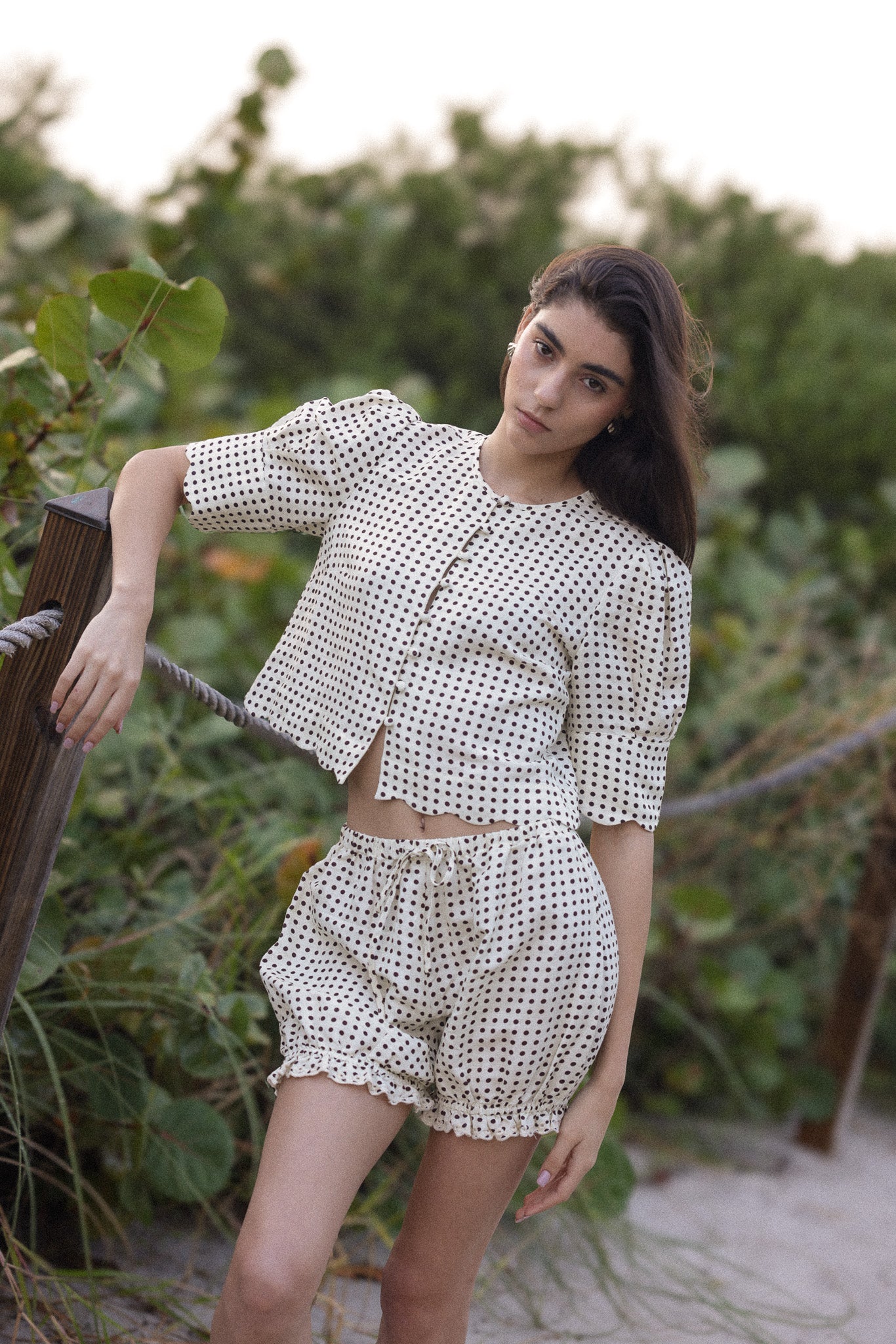 Scalloped Top Polka Dot - Sister Swim