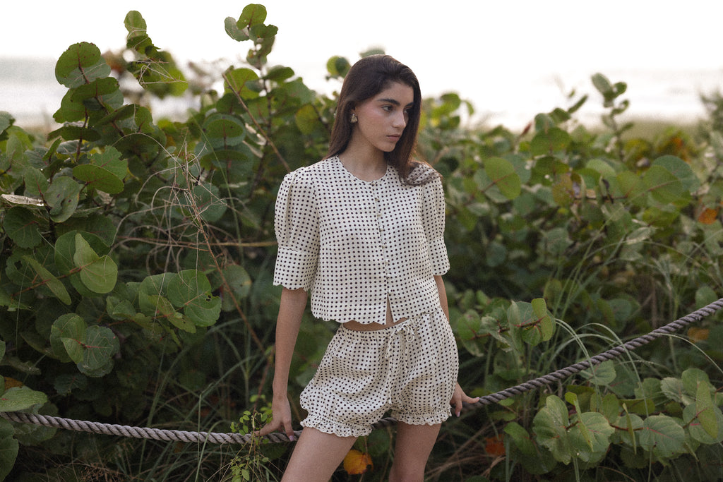 Scalloped Top Polka Dot - Sister Swim