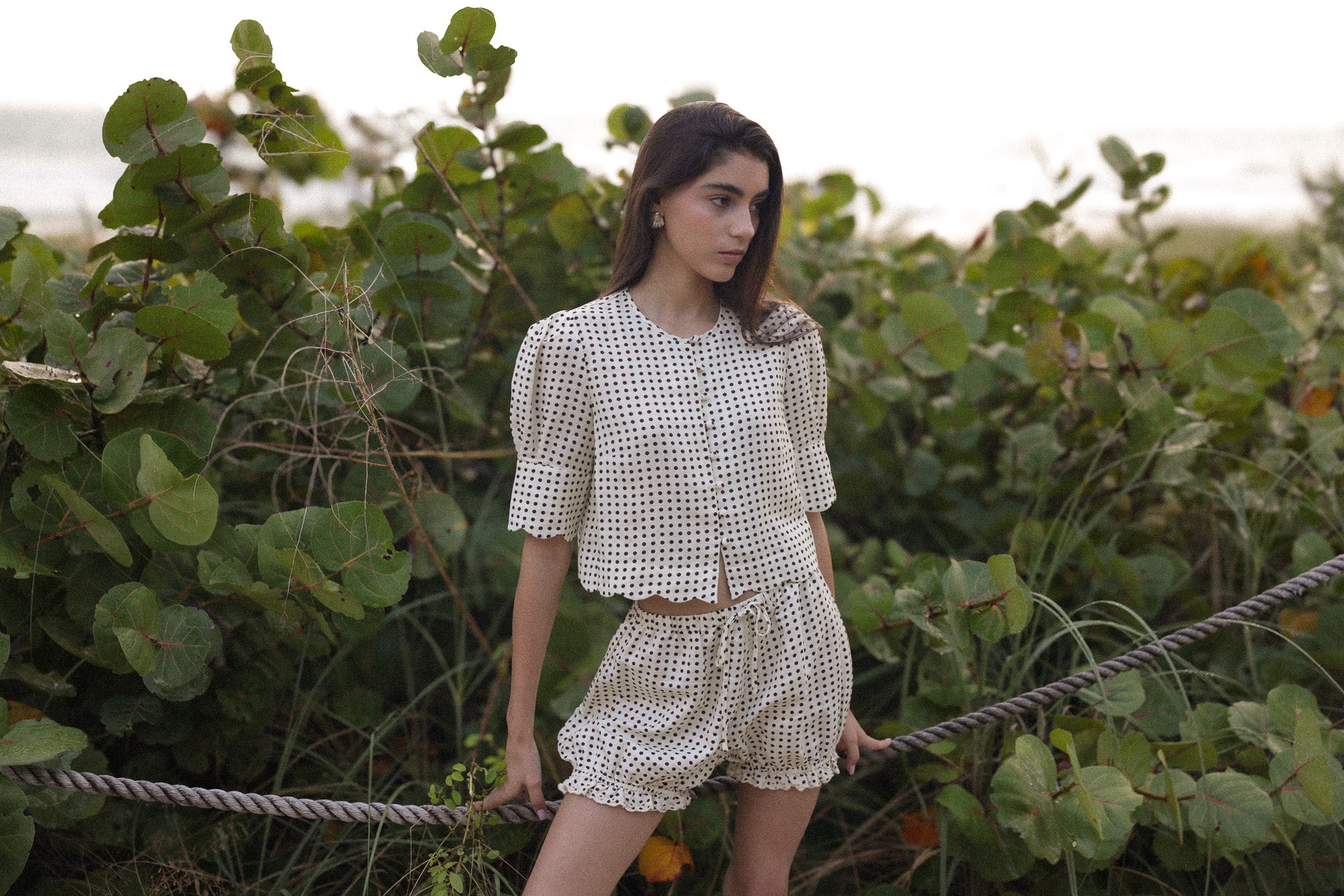 Scalloped Top Polka Dot - Sister Swim