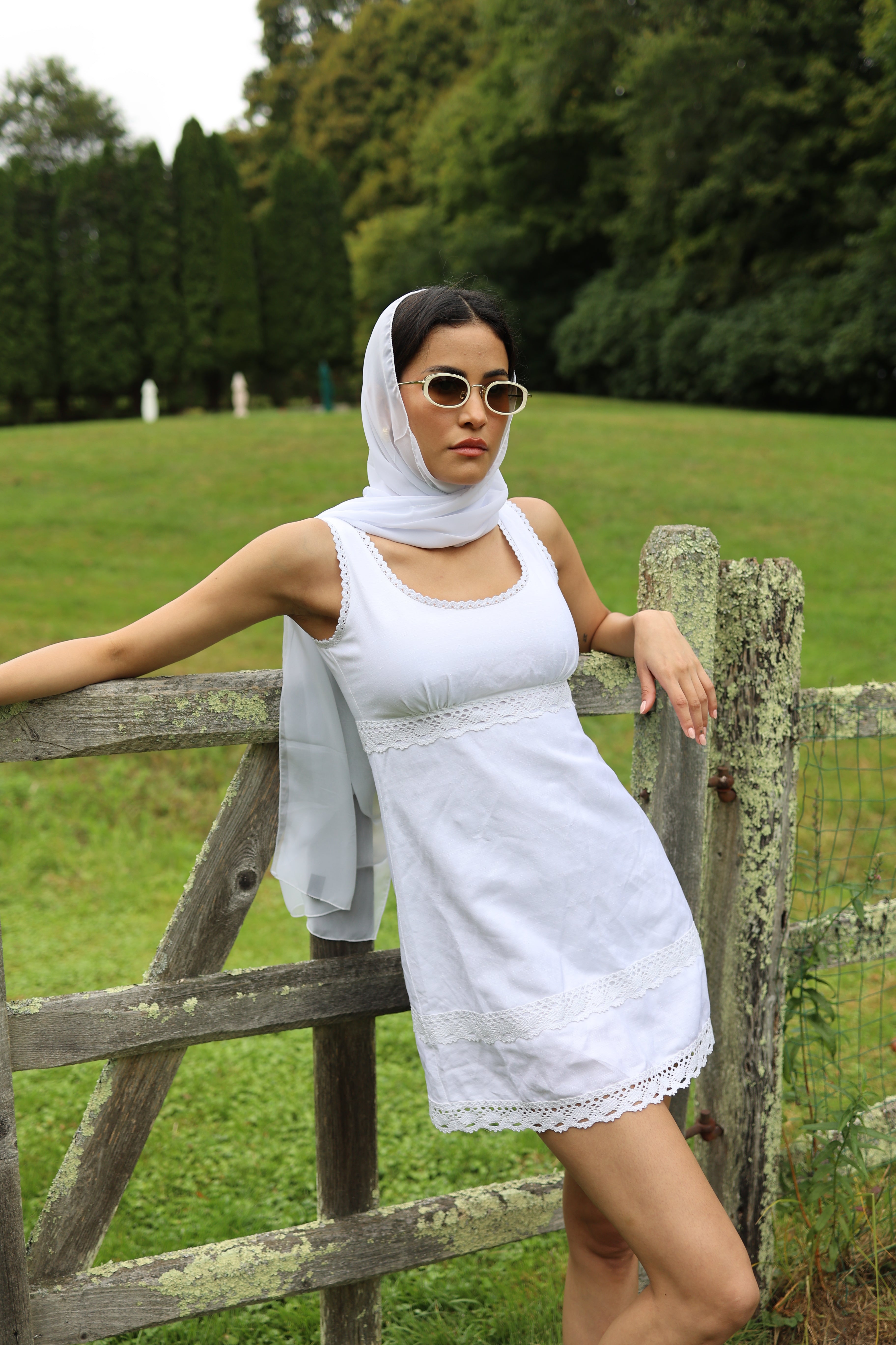 Bardot Dress White – SISTER NY