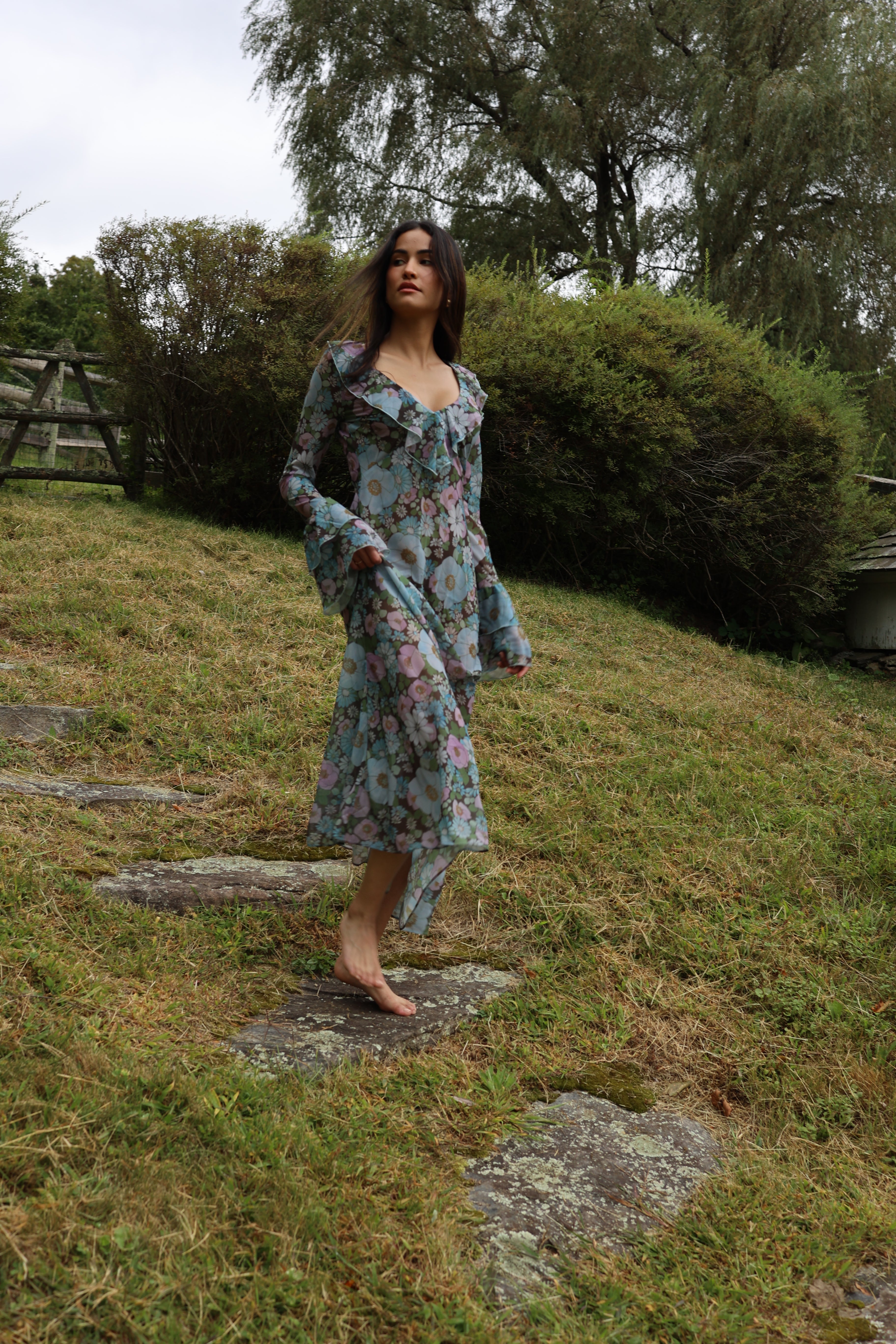 Shellona Dress Vintage Floral - Sister NY