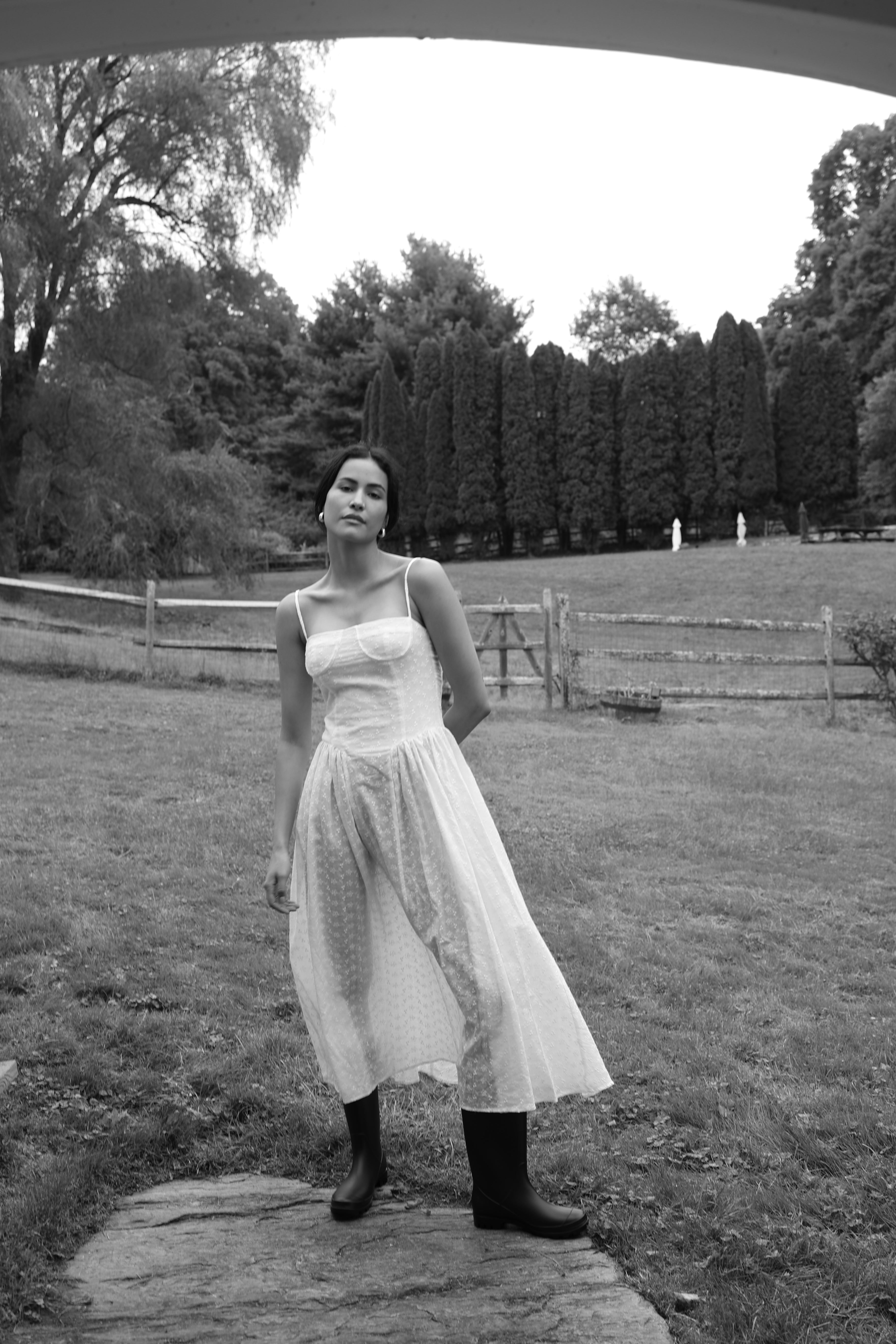 Lou Lou Dress White Eyelet - Sister Swim