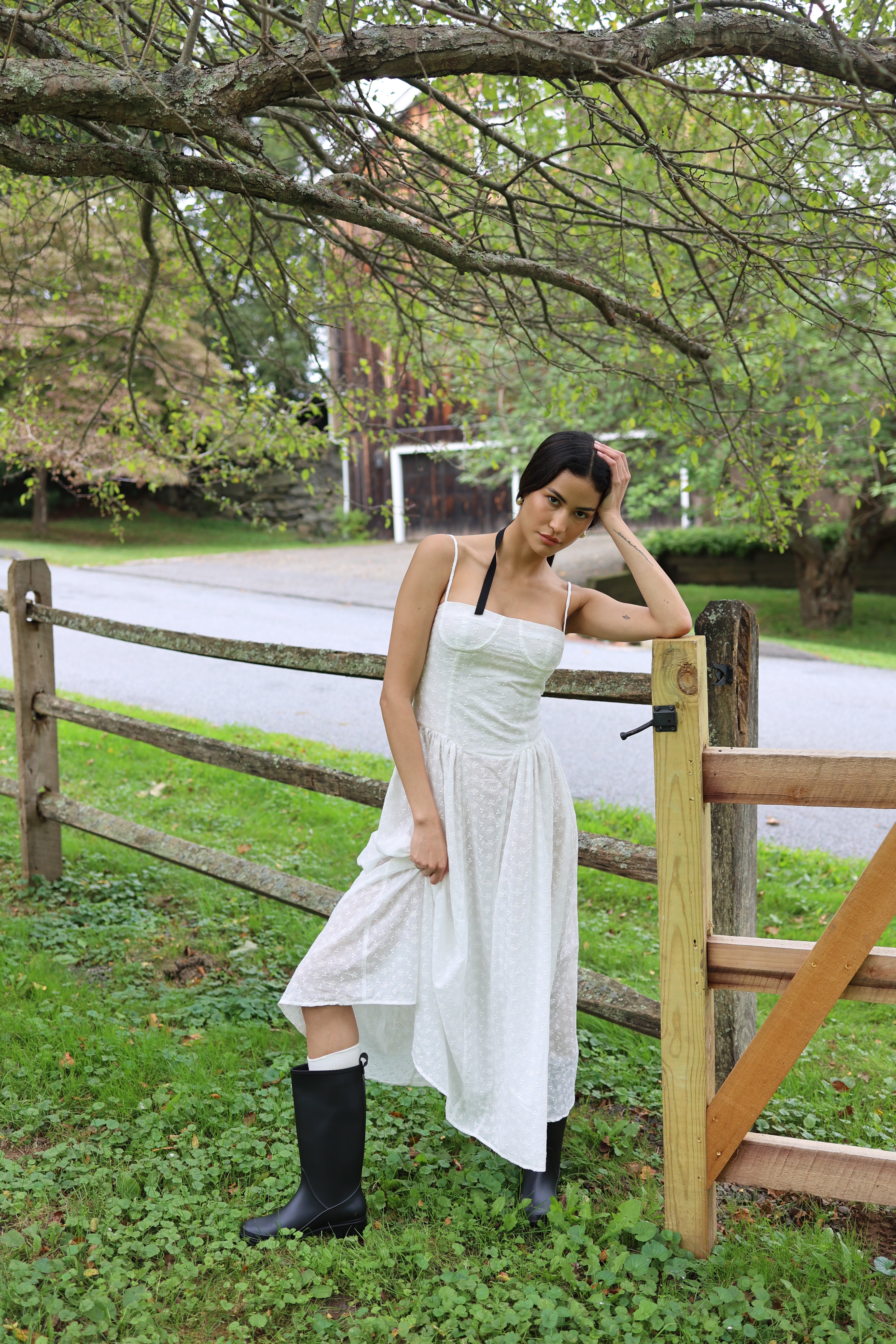 Lou Lou Dress White Eyelet – SISTER NY