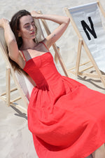 Lou Lou Dress Tomato - Sister NY