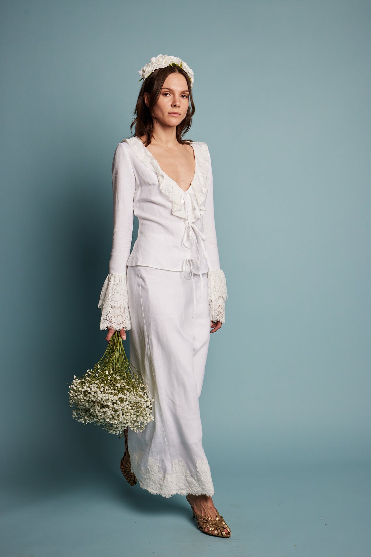 Tropez Dress White Lace – Sister New York