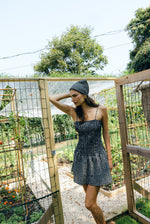 Shore Dress Black and White Check - Sister NY