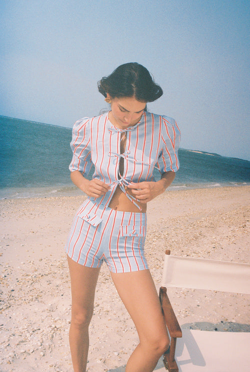 Colette Short Harbor Stripe - Sister Swim