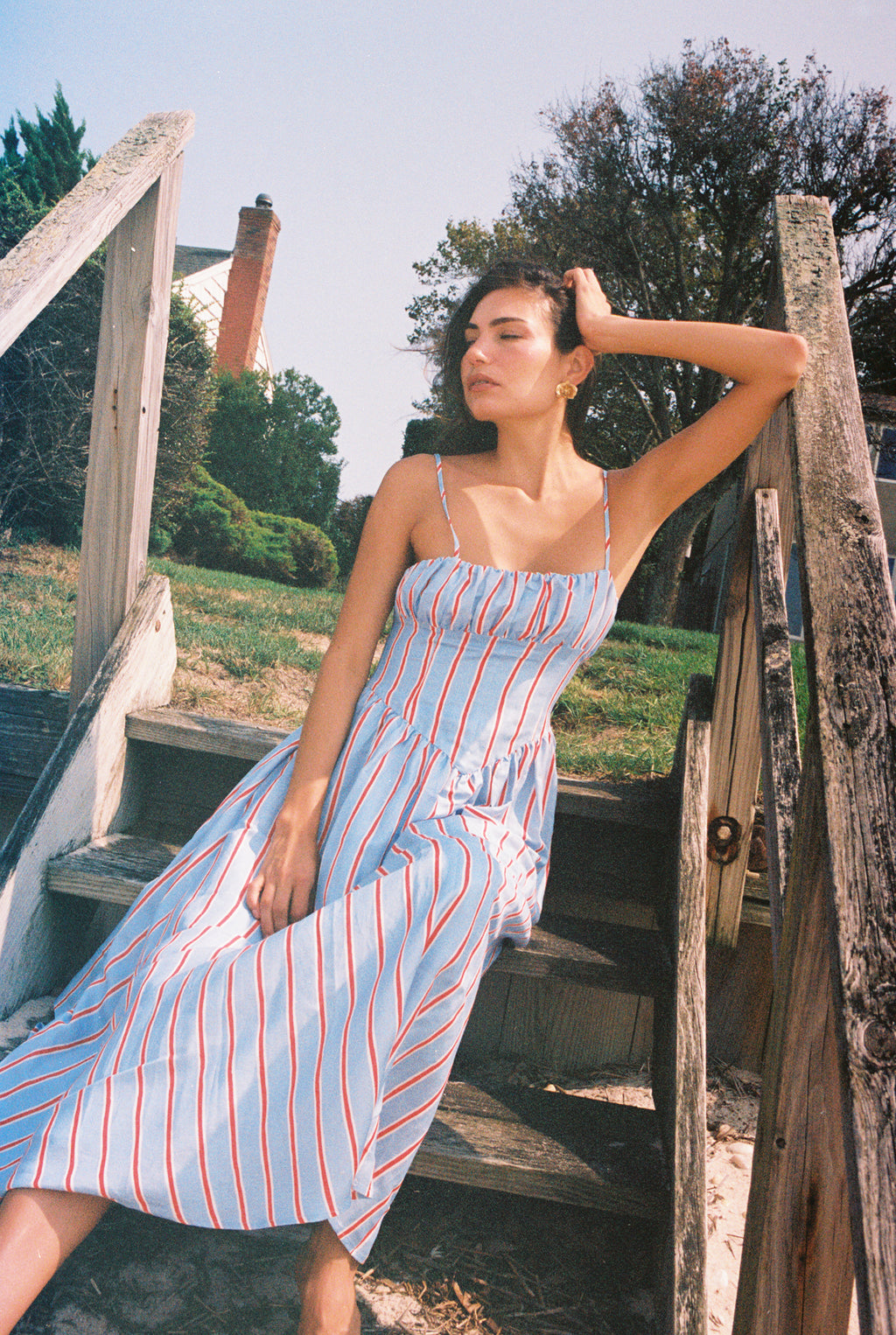 Milo Dress Harbor Stripe - Sister Swim
