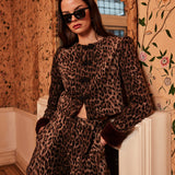 Odette Short Leopard - Sister NY