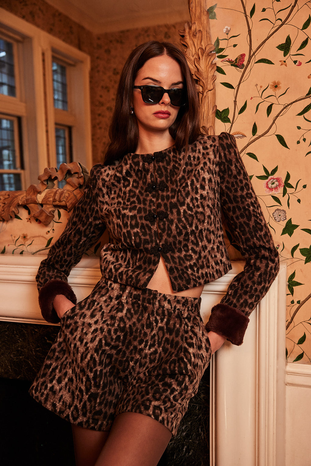 Valeria Jacket Leopard