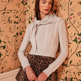 Margaux Cable Knit Sweater Ice - Sister NY
