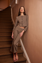 Celeste Jacket Twill Check - Sister NY