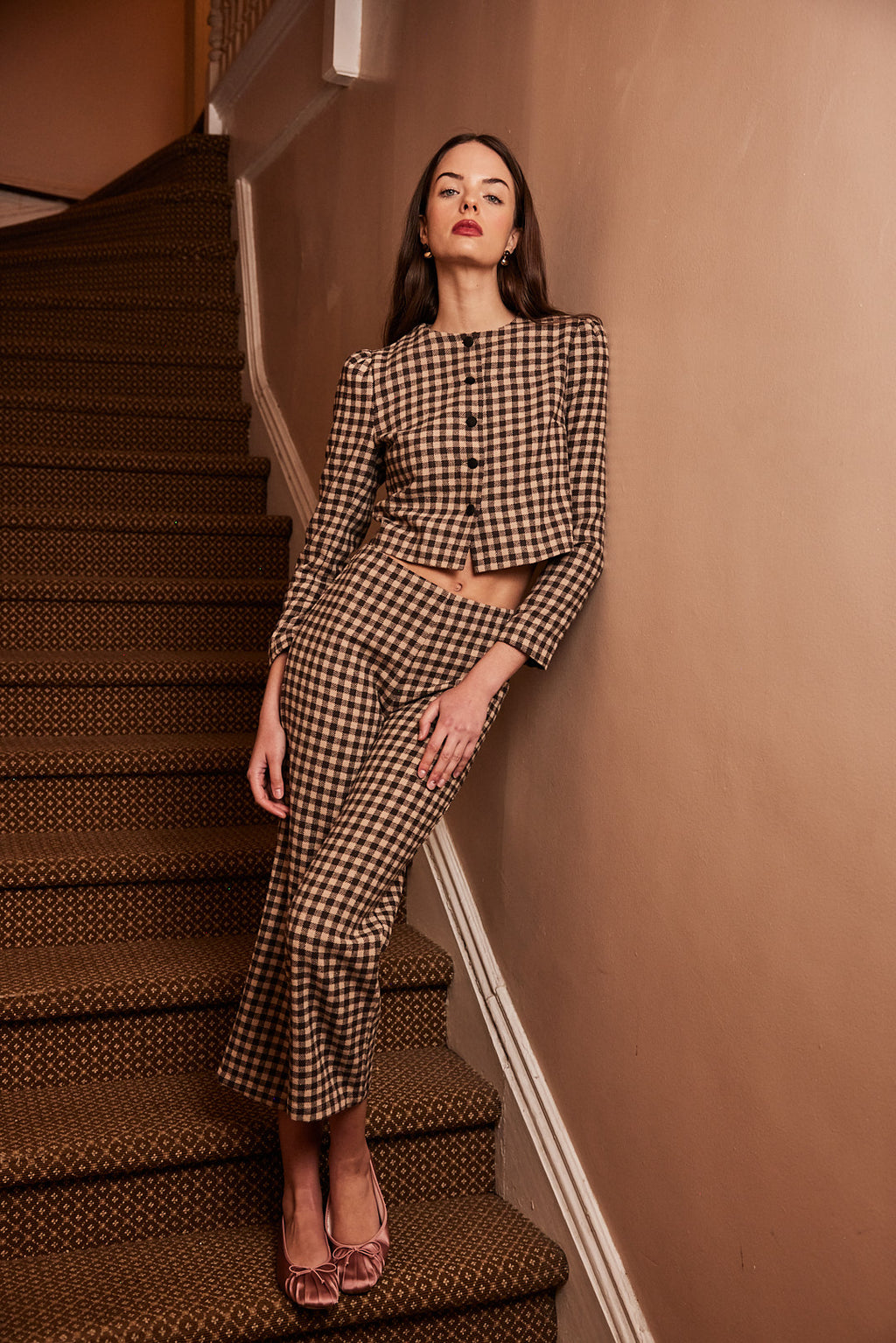Celeste Jacket Twill Check
