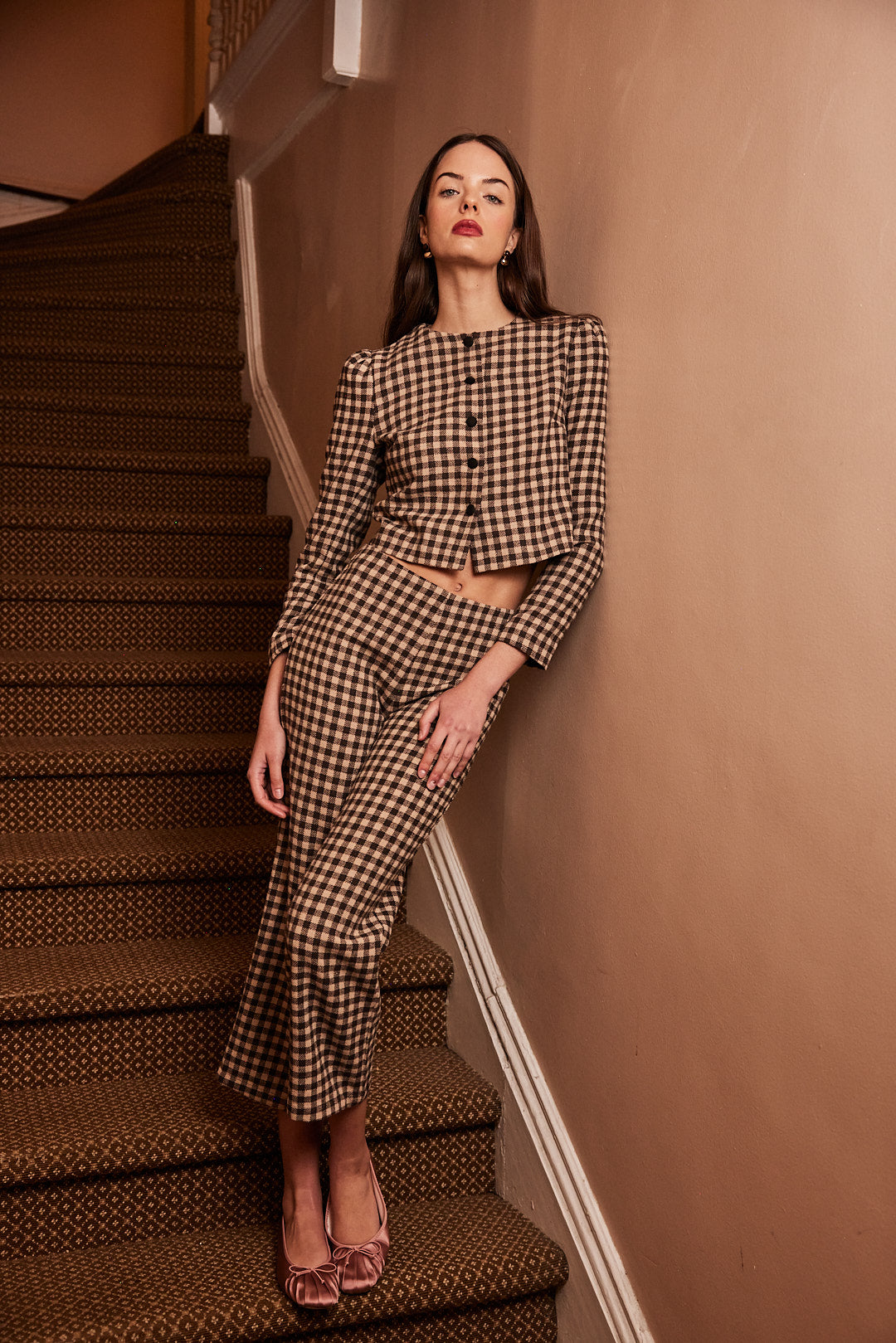 Celeste Jacket Twill Check
