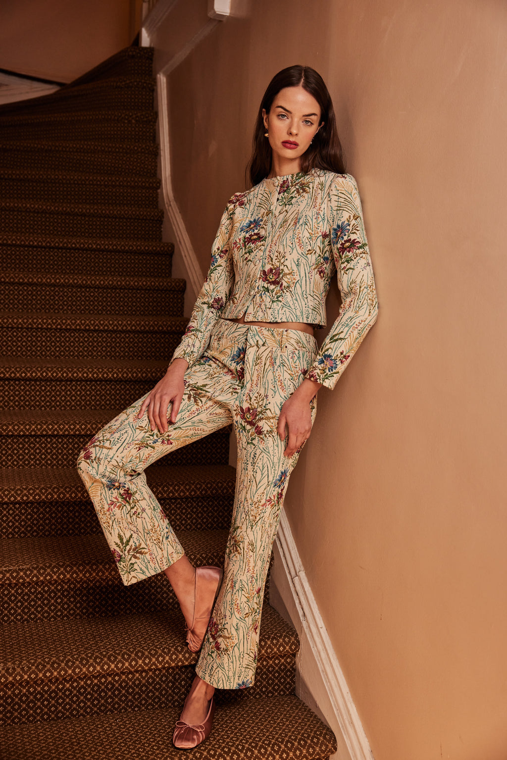 Nell Pant Petite Tapestry