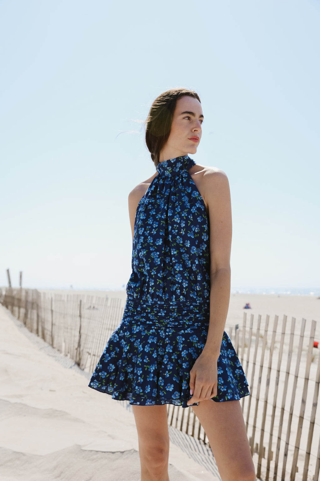 Piper Romper Midnight Forget Me Not - Sister Swim