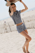 Bonnie Scarf Navy White Stripe - Sister NY
