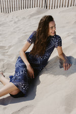 Fox Dress in Navy Bandana - Sister NY