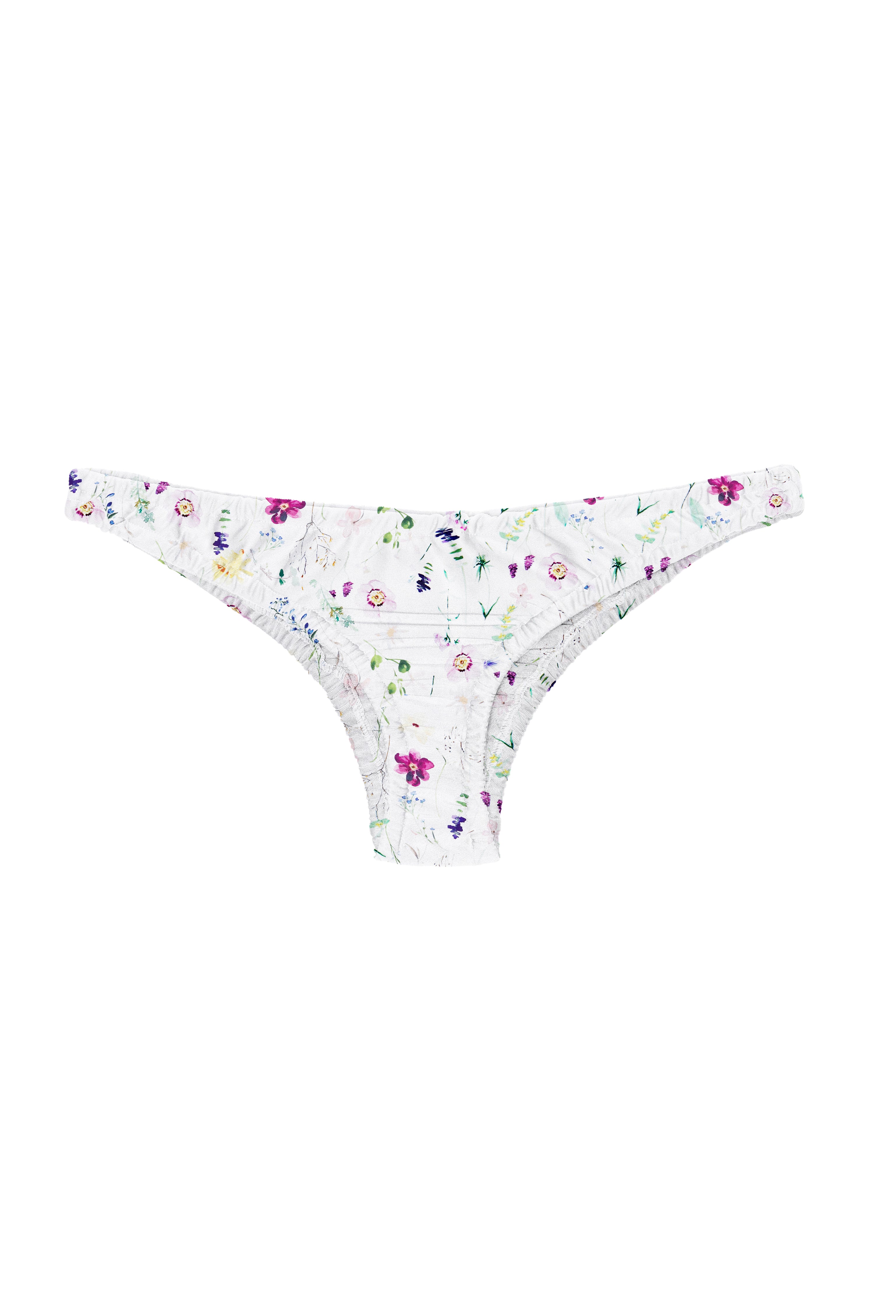 Vice Bottom in White Floral - Sister Swim