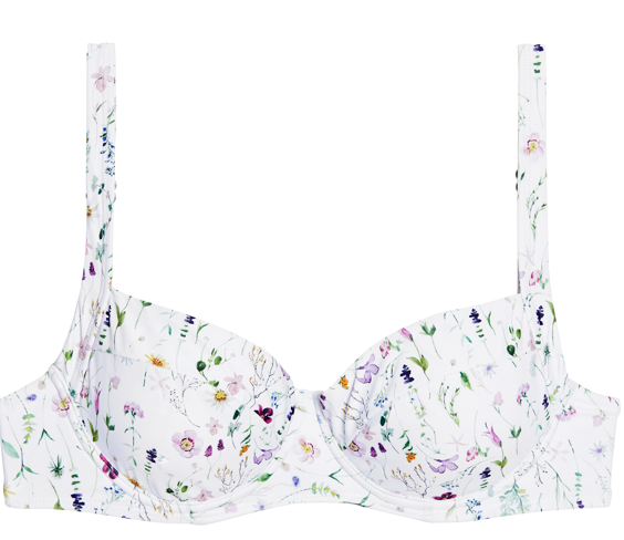 Grace Top in White Floral - Sister Swim