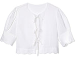 Scalloped Top White - Sister NY