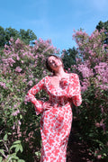 Shellona Dress Red Floral - Sister Swim