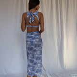 Uptown Pull On Skirt in Jungle Toile - Sister NY