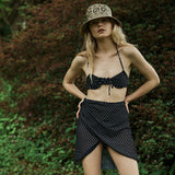 Bridget Wrap Skirt in Polka Dot - Sister NY