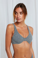 Lex Underwire Top in Check - Sister NY