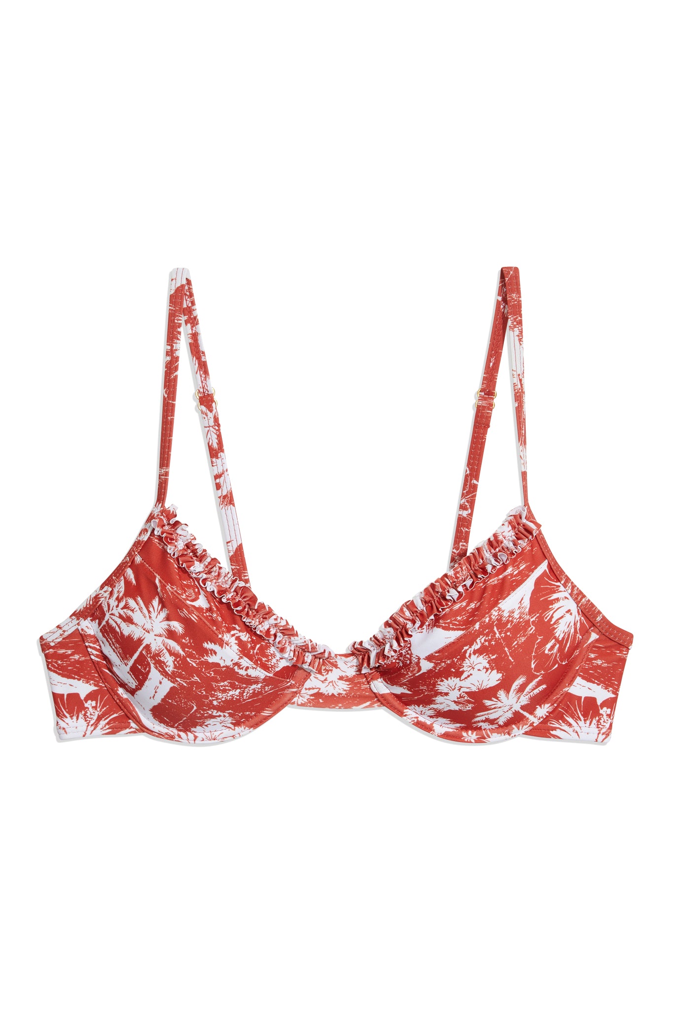 Bowe Top Ruffle in Vintage Tiki - Sister NY