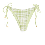 Steph String Bottom in Green Check - Sister NY